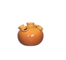 Tulip vase Ø13 x h.11 cm ocre