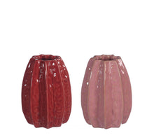 Carambola Vase Ø8,5 x h.11 cm 2 assorti pink