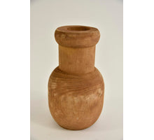 Drahtkorb mit Henkel und Glas grau D15 H13/23cm