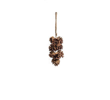 Garland Pinecones 35x10x10cm Natural