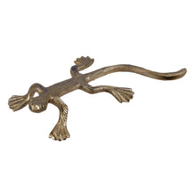 pc. 1 alu gecko gold 8x17cm