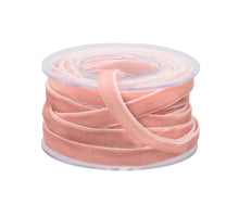 pc. roll velvet ribbon (1 cm) orange 8 meter