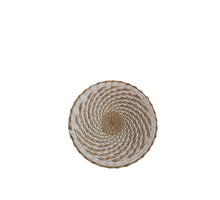 Wall Decor Aquia D25 H4cm Natural/White