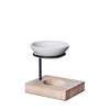 Geurbrander Etna hout met keramiek 9.5x8x10cm