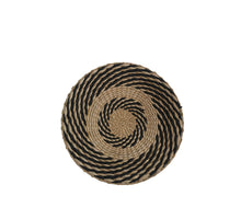 Wall Decor Aquia D35 H6cm Black Natural