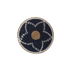 Wall Decor Aquia D35 H6cm Black/Natural ''star''