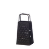 Grater metal black 7.5 x 3.5 x 2.5 cm