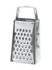 Grater metal silver 7.5 x 3.5 x 2.5 cm