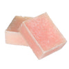 Amber block pink 4x3x2cm Display of 24 pieces