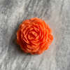 Rose amber block deluxe 8x8x3.5cm - mango
