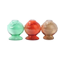 Vase Barra Glass 3 assorti 15x11x16cm