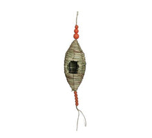Bird House Carpina Grass D10 H36cm Natural/Orange