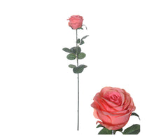 Flowerstem Rose D9 H75cm Salmon
