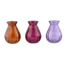 Vase Toronto Glass 3 assorted D11 H15cm