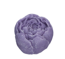 Pioenroos amberblok deluxe Ø6,5 h.5,5 cm lavender