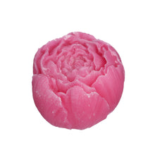 Pioenroos amberblok deluxe Ø6,5 h.5,5 cm magnolia