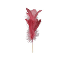 pb. 12 goose feathers/stick pink 72 cm