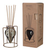 Diffuser glas Breeze grijs Ø8,5 h.22 cm