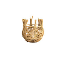 Lantern Mastatal PE Rattan Ø23 H23cm Natural