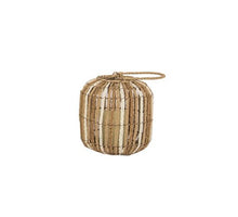 Lantern Uvita w/LED Light D19 H19cm Natural/White