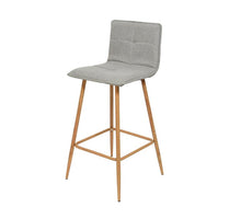 Bar stool taupe 51x48x99cm