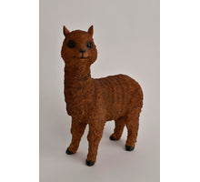 Alpaca M bruin - 31cm