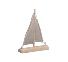 pc. 1 boat white/sand 15.5x4.5x21 cm