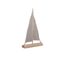 pc. 1 boat white/sand 18x4.5x31 cm