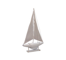 pc. 1 boat white/sand 24x4x46 cm