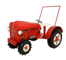 Tractor ijzer rood/kleur(en) L.140cm x W.194cm x H.161cm