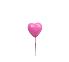 pb. 48 styro hearts lacquer/pick pink 30x30 mm