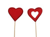 pm. 24 hearts/stick red 50x50 mm