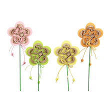 pb. 8 flowers/stick ass. 75x70 mm