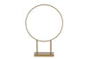 Ring on foot metal 28x8x38.5cm - Gold