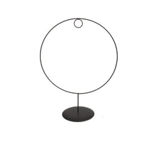 pc. 1 metal ring/foot black Ø 40x51 cm