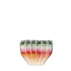 Rainbow vase S L.14 x W.7.5 x H.10 cm
