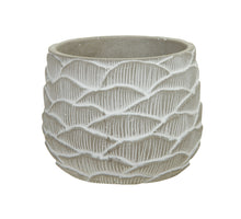 cement flowerpot natural Ø 12.5x10 cm