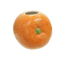 dolomite orange vase (1) orange 10x10x10 cm