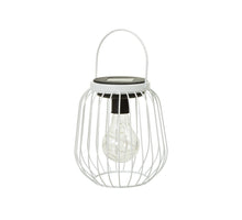 pc. 1 solar lantern white Ø 14x15.5 cm