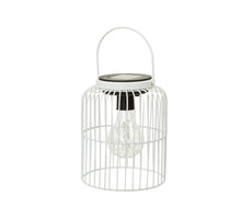 pc. 1 solar lantern white Ø 13x16 cm