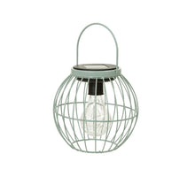 pc. 1 solar lantern green Ø 15.5x16 cm