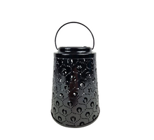 Solar lantarn black Ø 13x18 cm