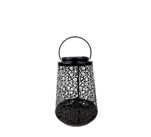 Solar lantarn Ø 13x18 cm black