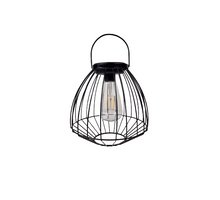 Solar lantern black Ø 20x19 cm