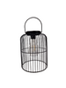 Solar lantern black Ø 15x20.5 cm
