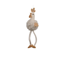 pm. 4 fabric grids/hanging beige Ø 5.5x17 cm