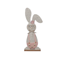pm. 1 felt rabbit/standing pink 17x5x44 cm