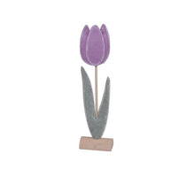 pm. 1 felt tulip/standing lilac 9x5x44 cm