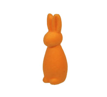 pc. 1 flock rabbit/standing orange 20 cm