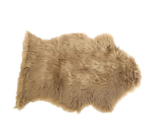 Artificial sheep skin extra thick 60x90cm Taupe